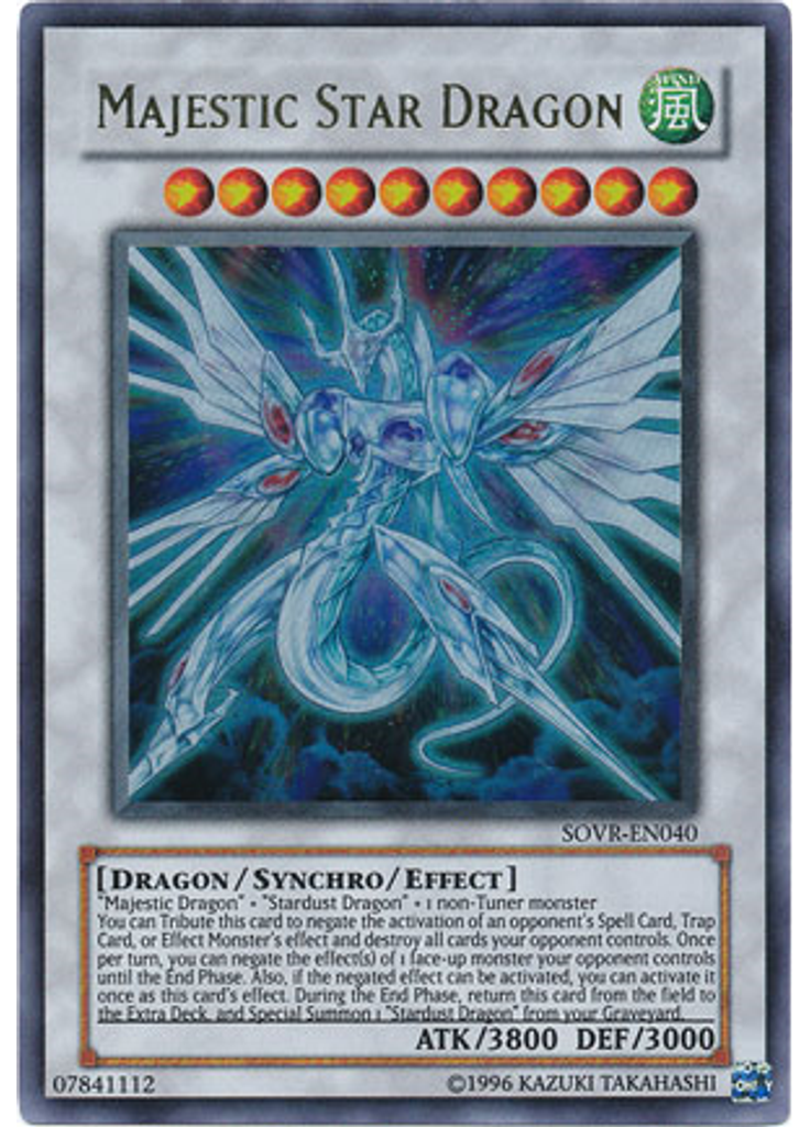 Majestic Star Dragon (Ultra Rare Unlimited)