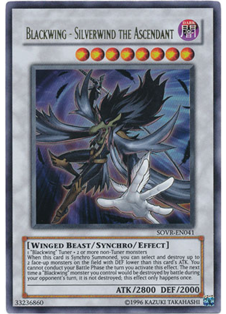 Blackwing - Silverwind the Ascendant (Ultra Rare Unlimited)