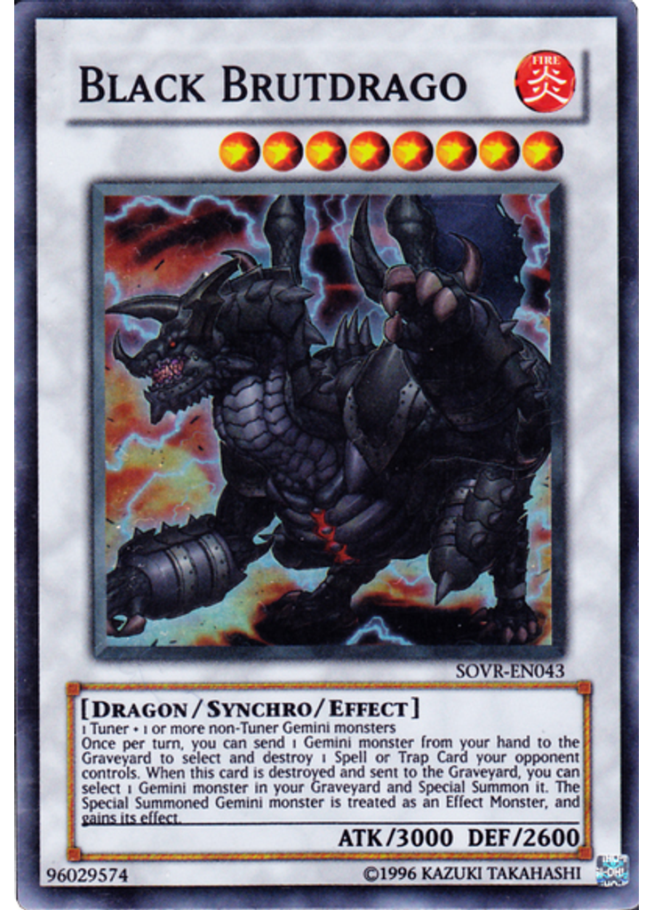 Black Brutdrago (Super Rare Unlimited)