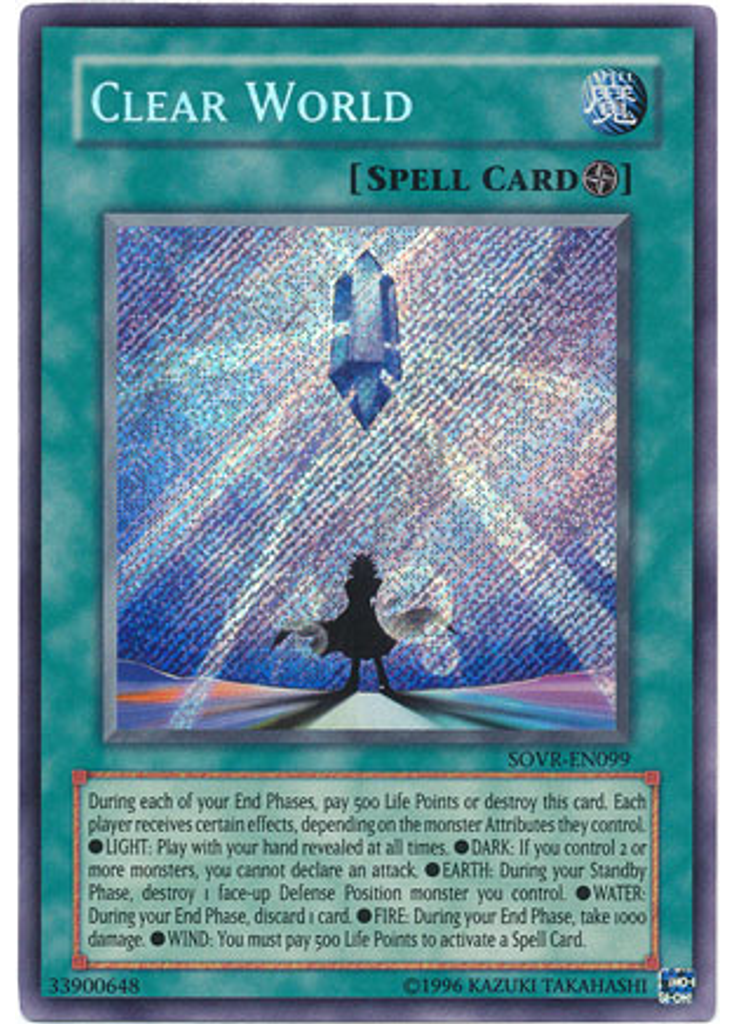Clear World (Secret Rare Unlimited)