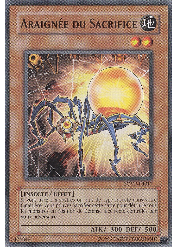 Araignée du Sacrifice (Common Unlimited)
