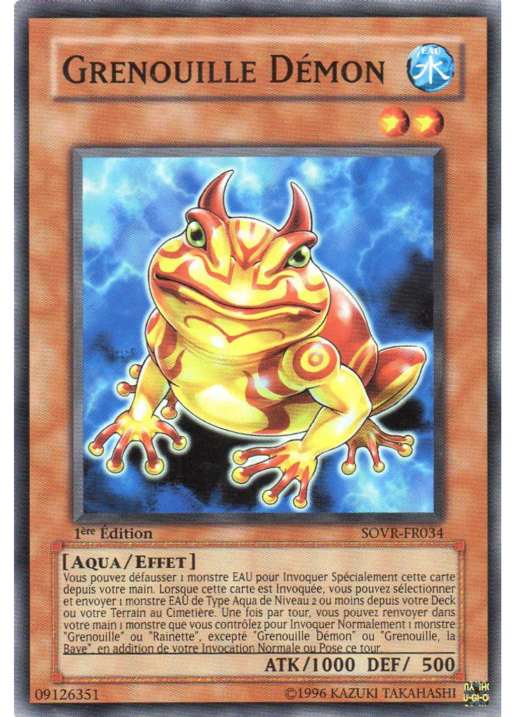Grenouille Démon