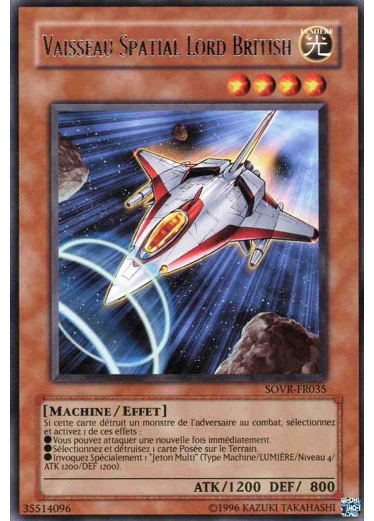 Vaisseau Spatial Lord British (Rare Unlimited)
