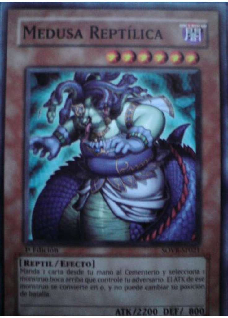 Medusa Reptílica