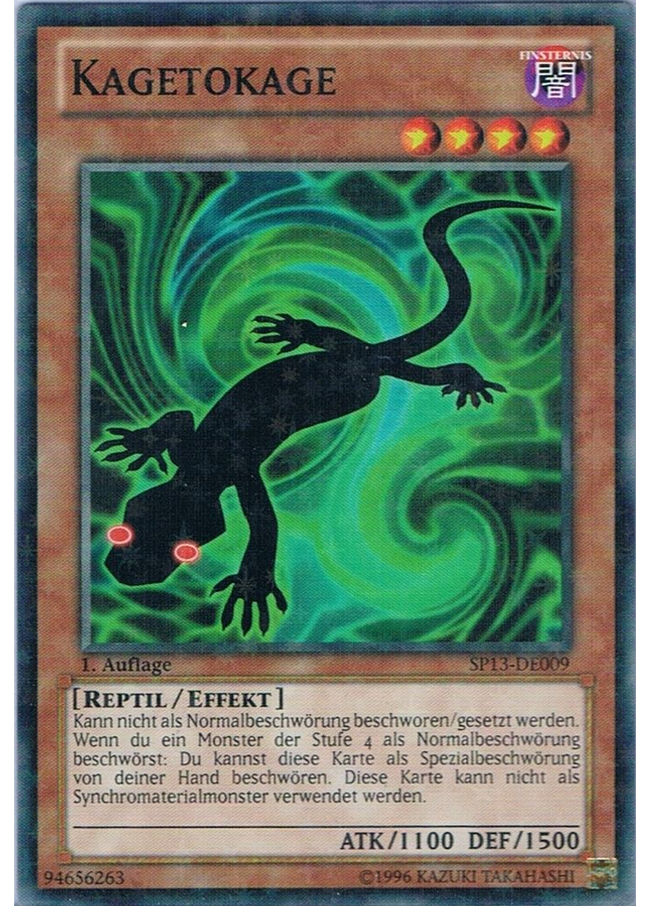 Kagetokage (Starfoil Rare 1st Edition)
