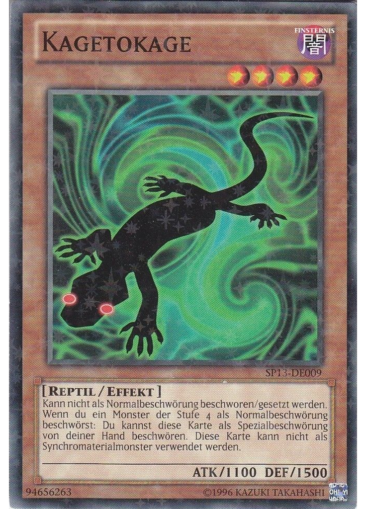 Kagetokage (Starfoil Rare Unlimited)