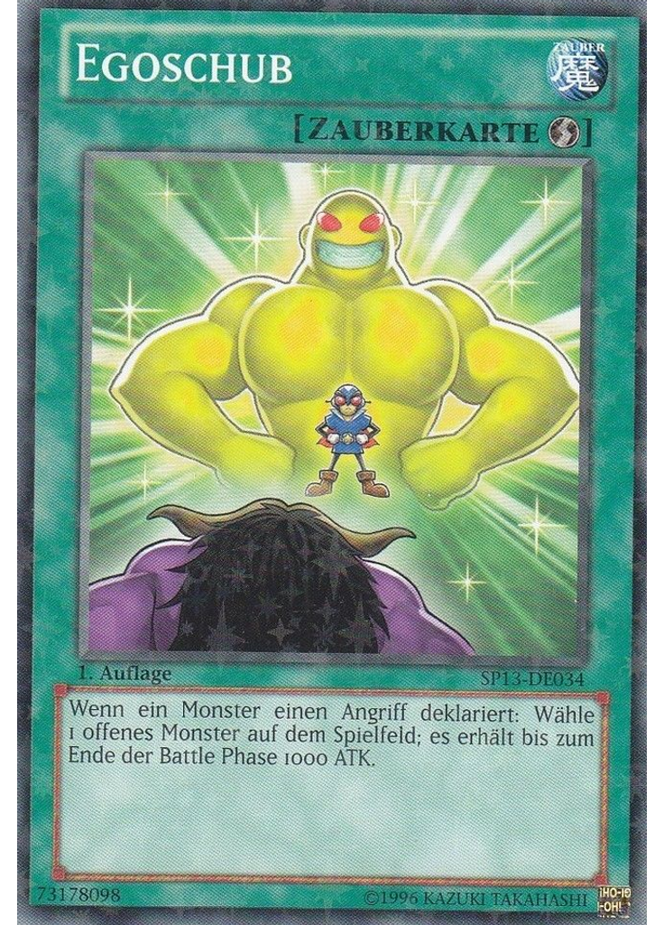 Egoschub (Starfoil Rare 1st Edition)