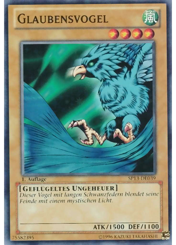 Glaubensvogel (Starfoil Rare 1st Edition)