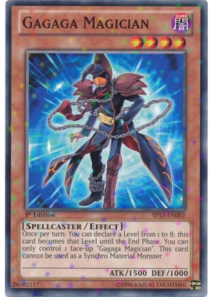 Gagaga Magician (Starfoil Rare 1st Edition)