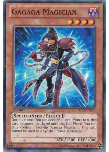 Gagaga Magician (Starfoil Rare 1st Edition)