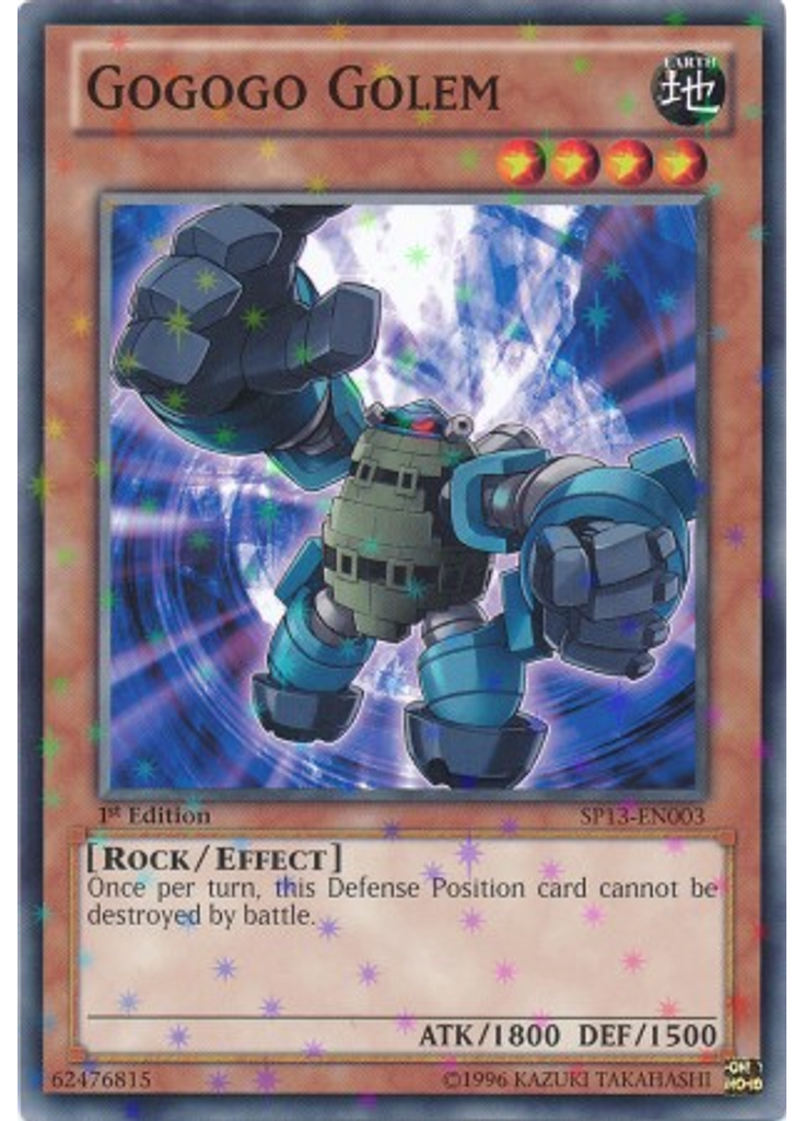 Gogogo Golem (Starfoil Rare 1st Edition)