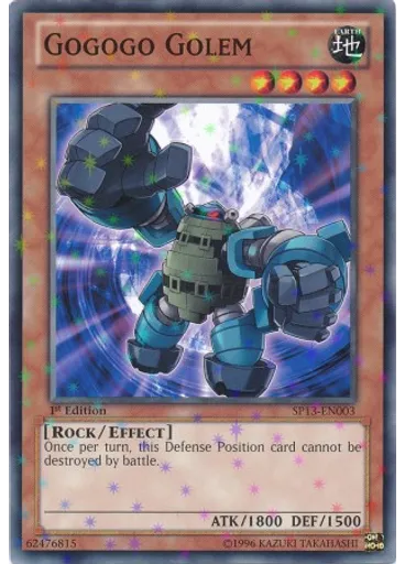 Gogogo Golem (Starfoil Rare 1st Edition)