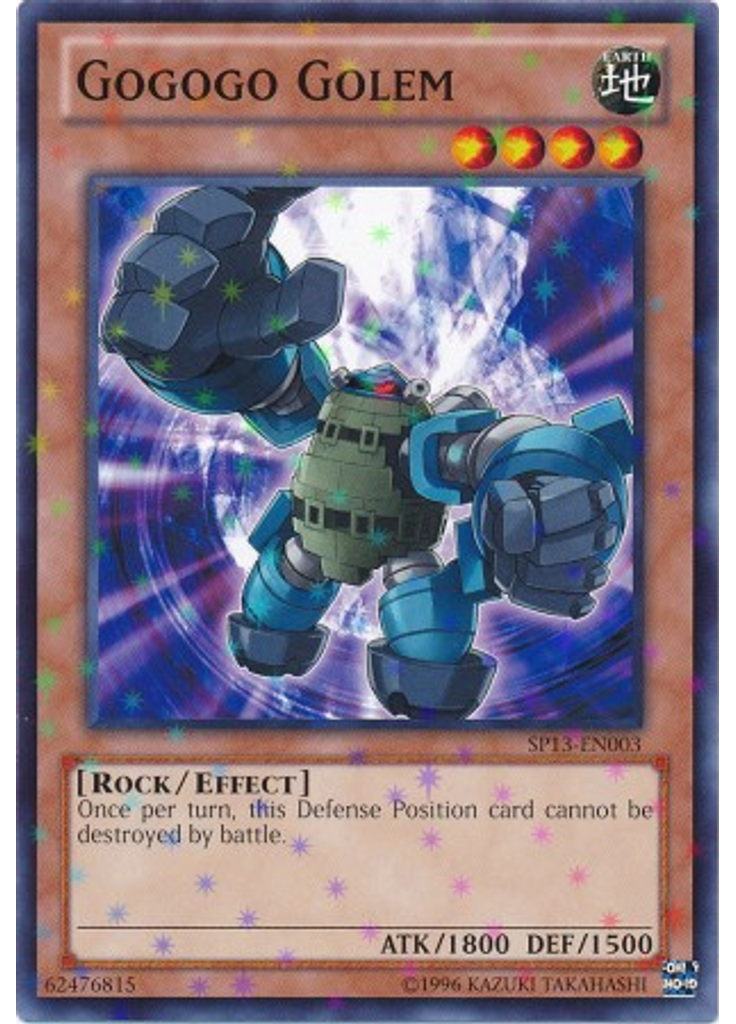 Gogogo Golem (Starfoil Rare Unlimited)
