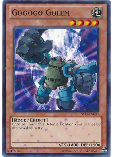 Gogogo Golem (Starfoil Rare Unlimited)