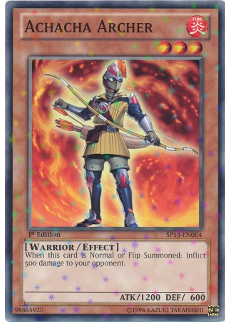 Achacha Archer (Starfoil Rare 1st Edition)