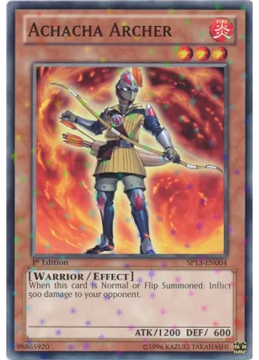 Achacha Archer (Starfoil Rare 1st Edition)