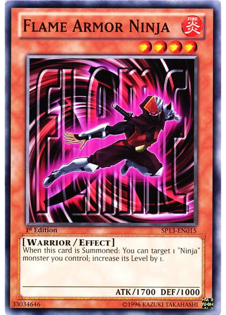 Flame Armor Ninja