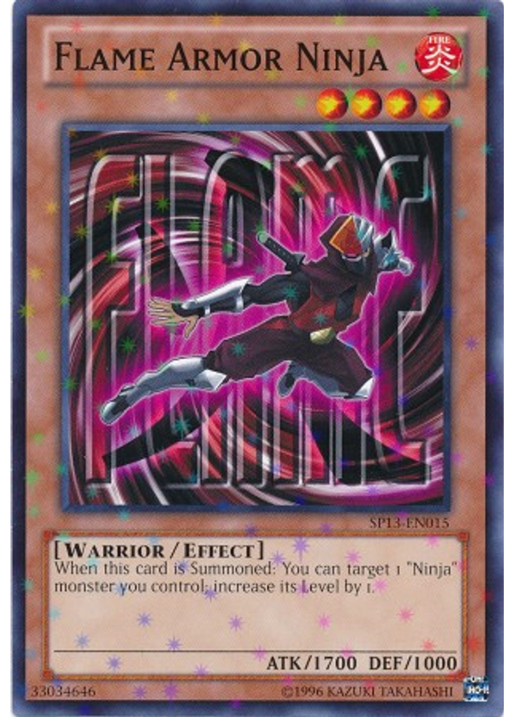 Flame Armor Ninja (Starfoil Rare Unlimited)