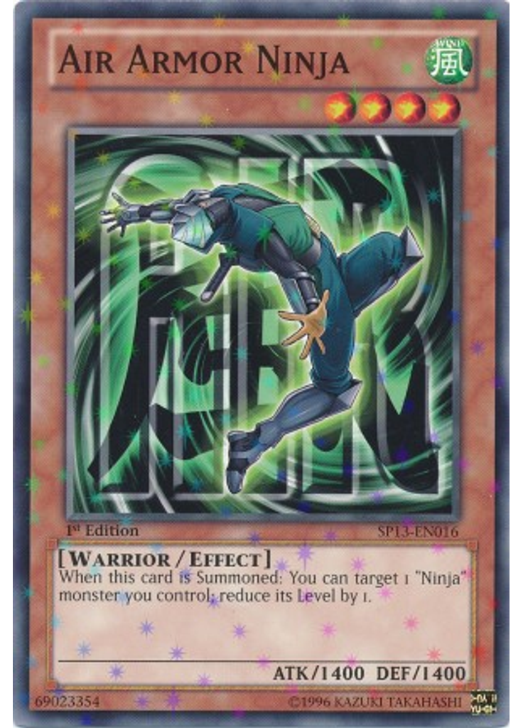 Air Armor Ninja (Starfoil Rare 1st Edition)