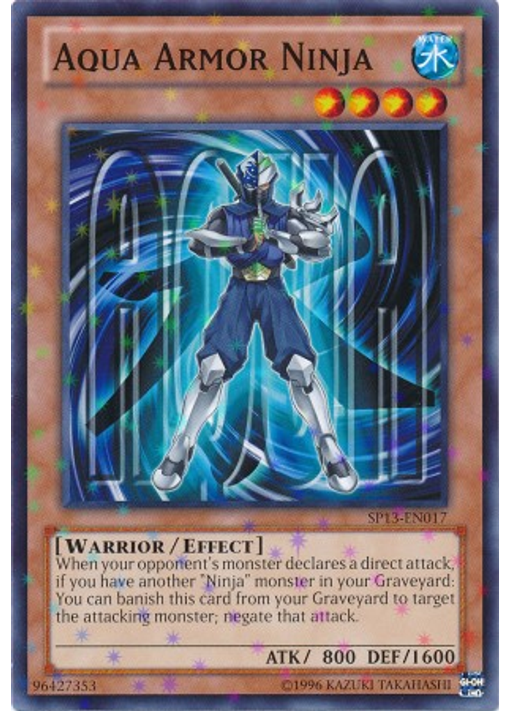 Aqua Armor Ninja (Starfoil Rare Unlimited)
