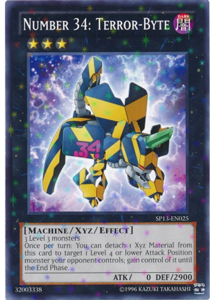 Number 34: Terror-Byte (Starfoil Rare Unlimited)