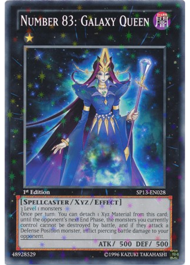 Number 83: Galaxy Queen (Starfoil Rare 1st Edition)