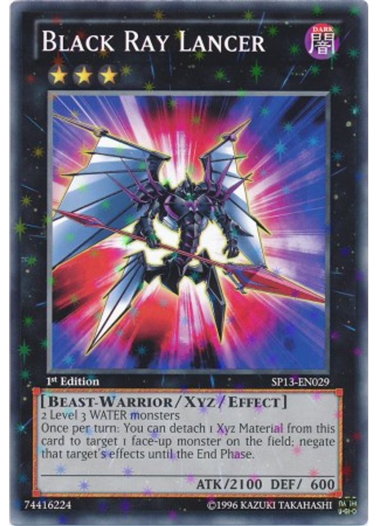 Black Ray Lancer (Starfoil Rare 1st Edition)