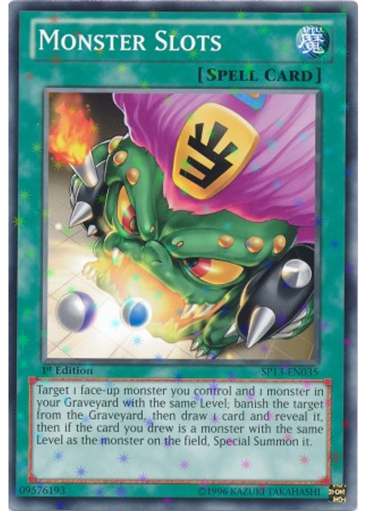 Monster Slots (Starfoil Rare 1st Edition)