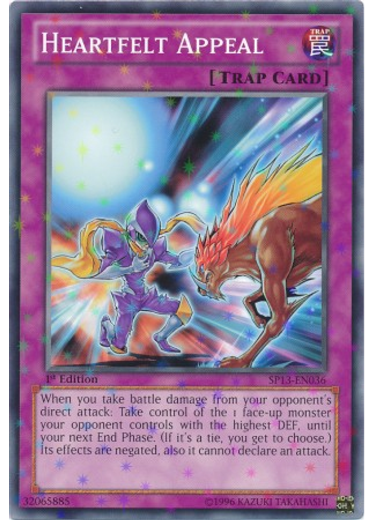 Heartfelt Appeal (Starfoil Rare 1st Edition)