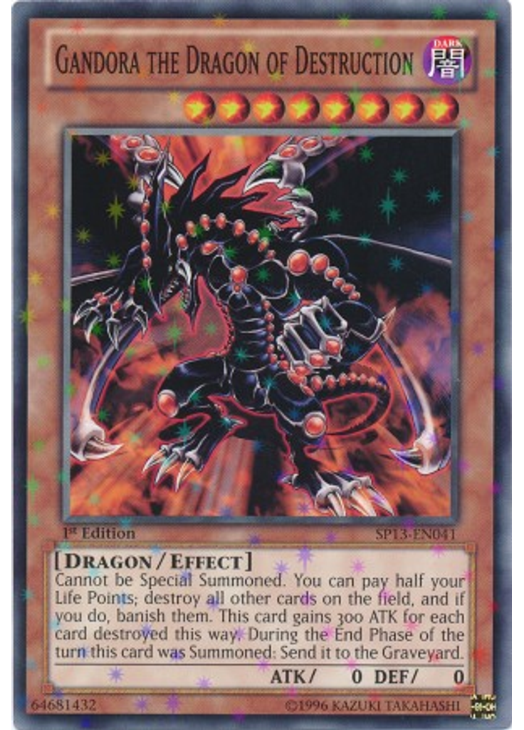 Gandora the Dragon of Destruction (Starfoil Rare 1st Edition)