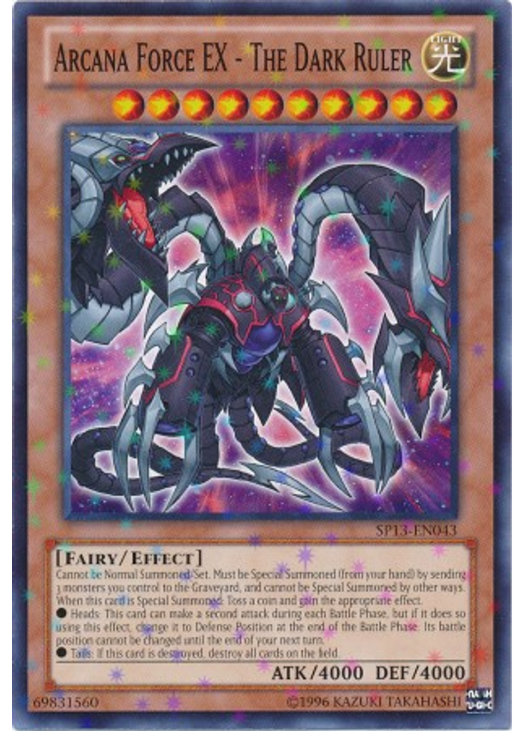 Arcana Force EX - The Dark Ruler (Starfoil Rare Unlimited)