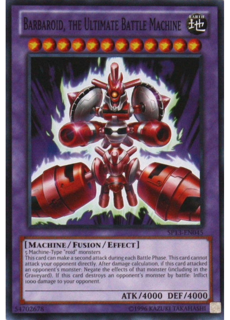 Barbaroid, the Ultimate Battle Machine (Common Unlimited)