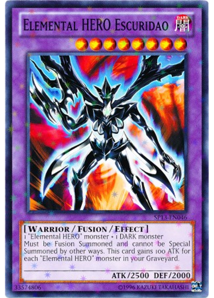 Elemental HERO Escuridao (Starfoil Rare Unlimited)