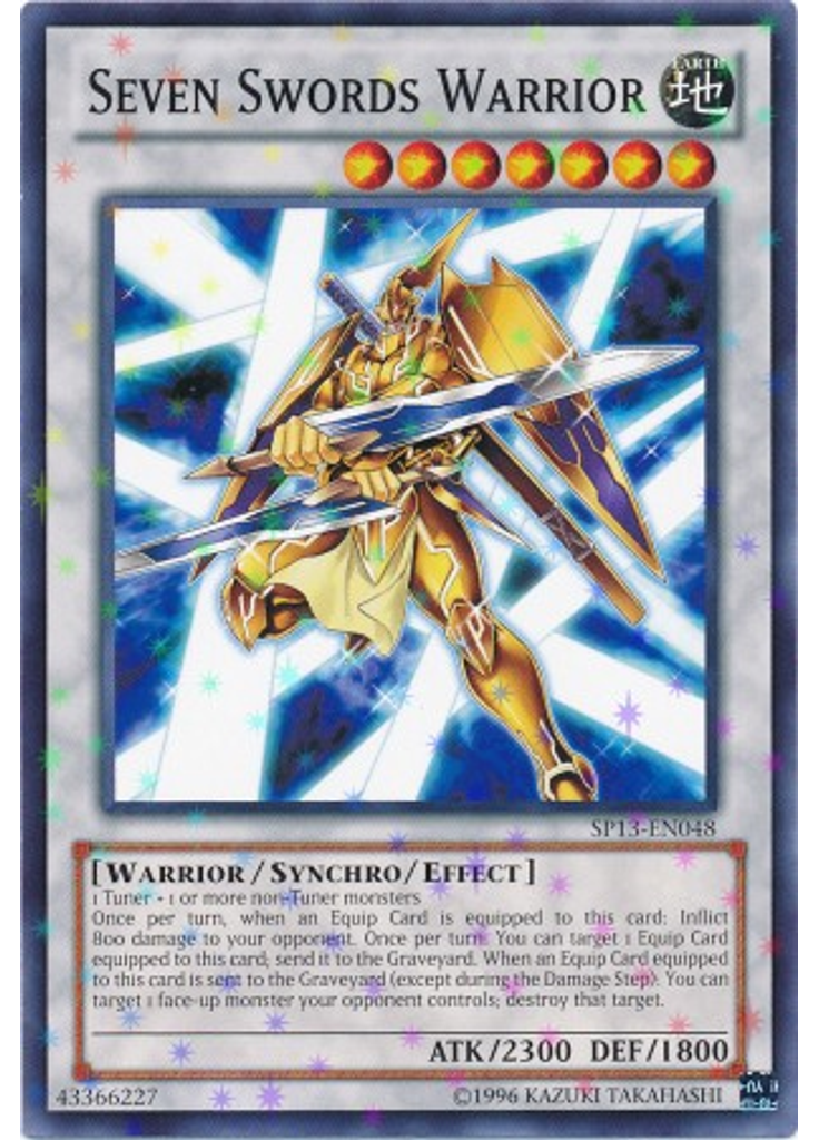 Seven Swords Warrior (Starfoil Rare Unlimited)