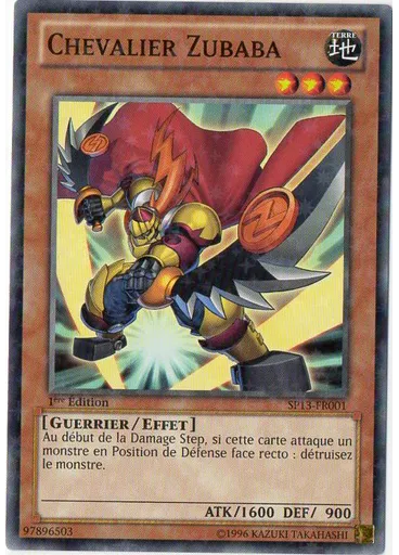 Chevalier Zubaba (Starfoil Rare 1st Edition)