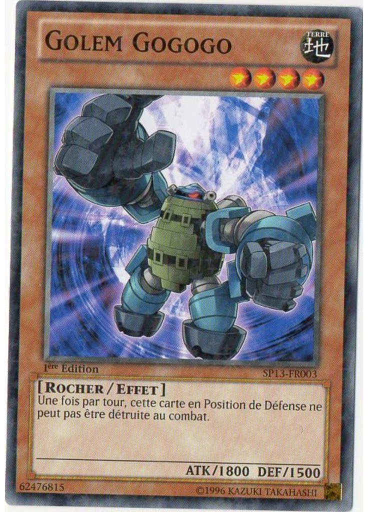 Golem Gogogo (Starfoil Rare 1st Edition)