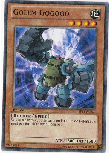 Golem Gogogo (Starfoil Rare 1st Edition)