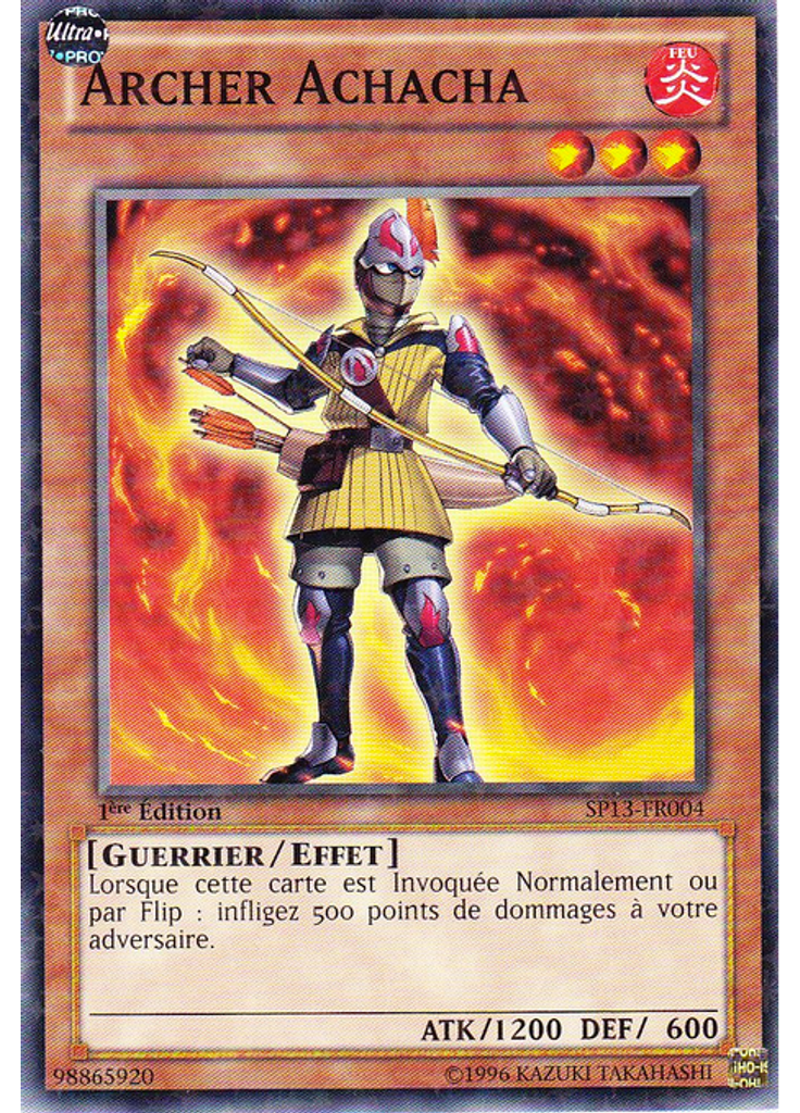 Archer Achacha (Starfoil Rare 1st Edition)