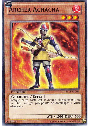 Archer Achacha (Starfoil Rare 1st Edition)