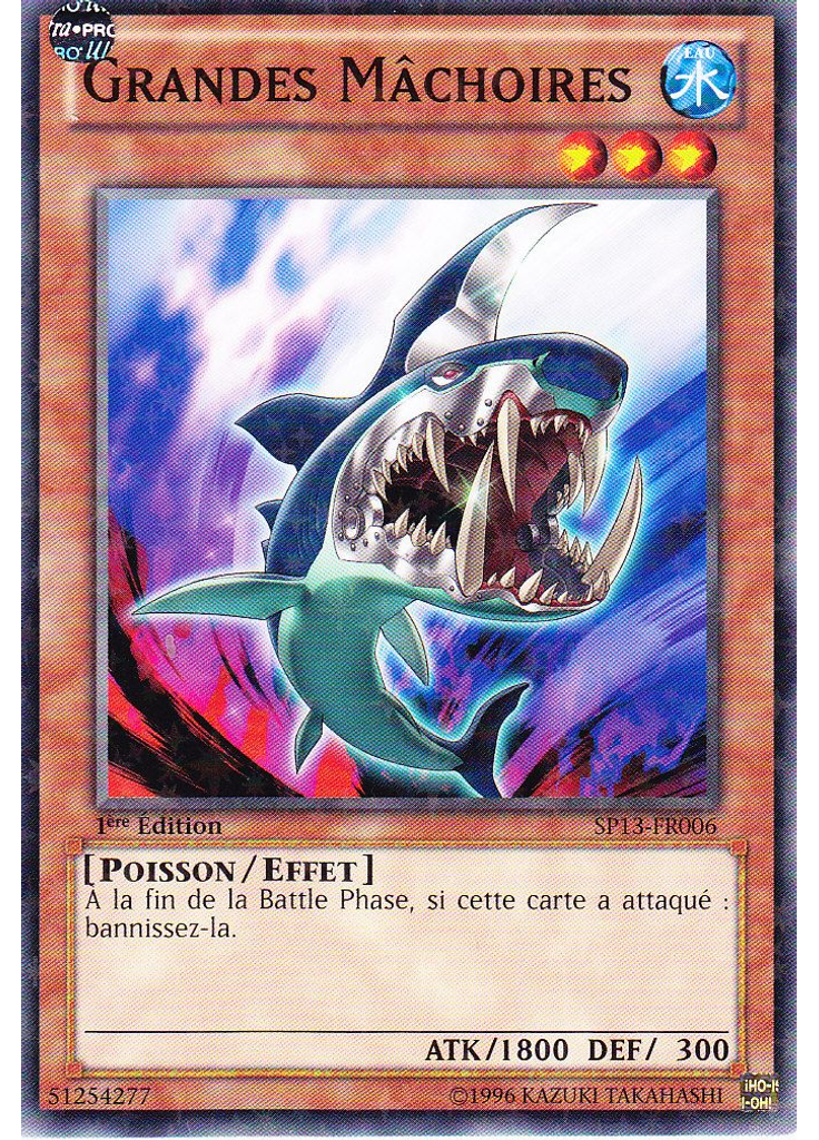 Grandes Mâchoires (Starfoil Rare 1st Edition)
