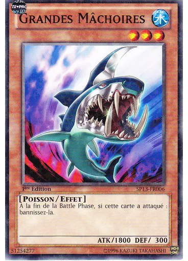 Grandes Mâchoires (Starfoil Rare 1st Edition)