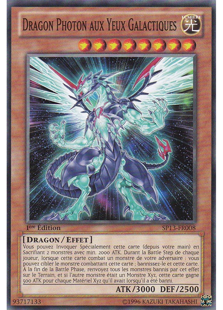 Dragon Photon aux Yeux Galactiques