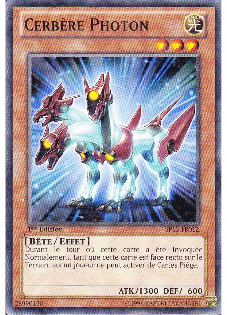 Cerbère Photon (Starfoil Rare 1st Edition)