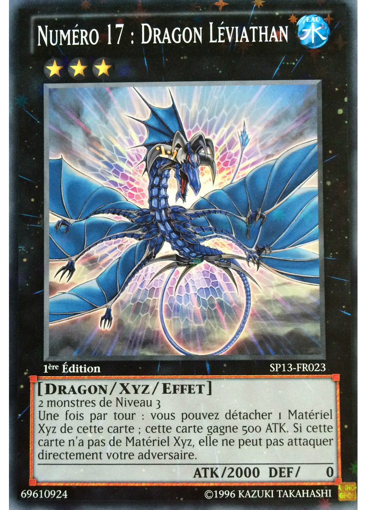 Numéro 17 : Dragon Léviathan (Starfoil Rare 1st Edition)