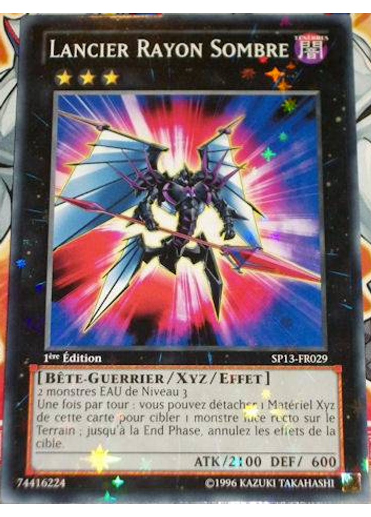 Lancier Rayon Sombre (Starfoil Rare 1st Edition)