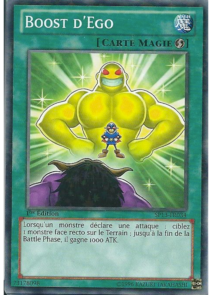 Boost d'Ego (Starfoil Rare 1st Edition)
