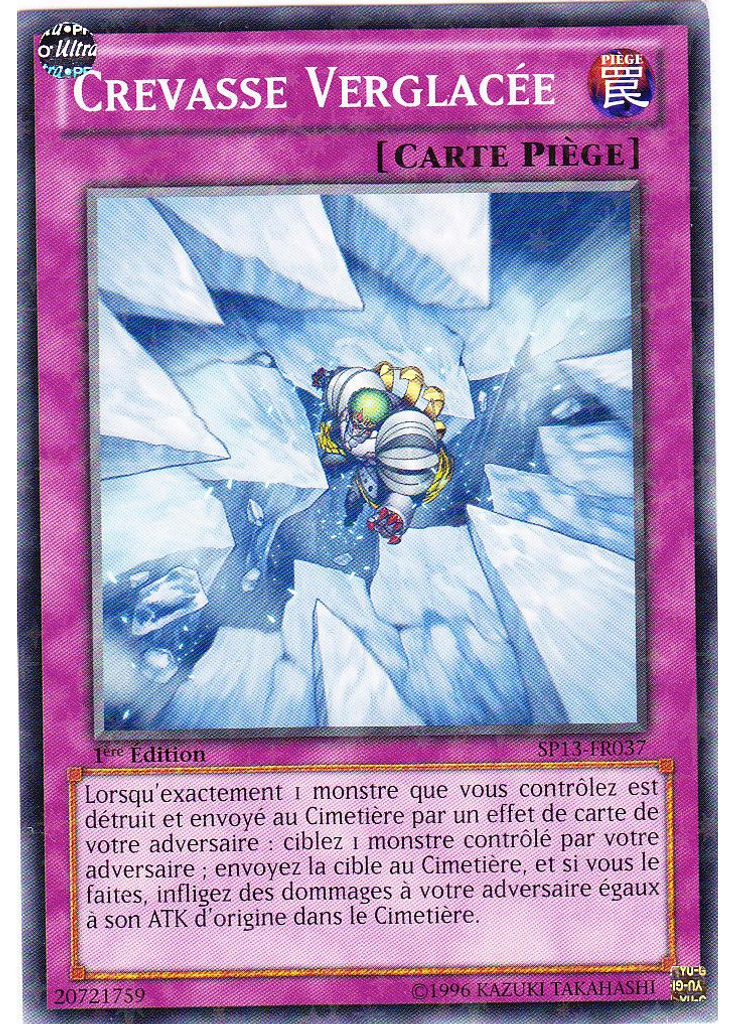 Crevasse Verglacée (Starfoil Rare 1st Edition)