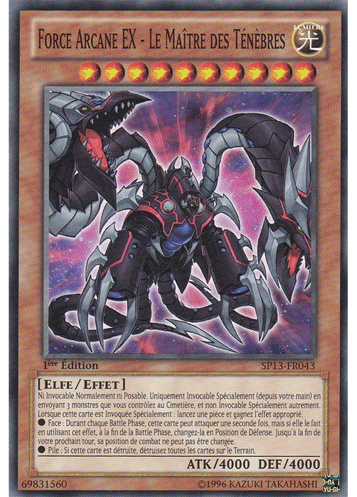 Force Arcane EX - Le Maître des Ténèbres