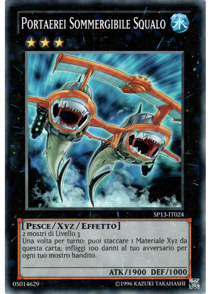 Portaerei Sommergibile Squalo (Starfoil Rare Unlimited)