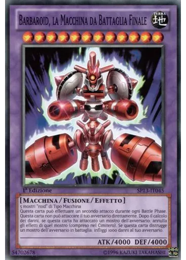 Barbaroid, la Macchina da Battaglia Finale